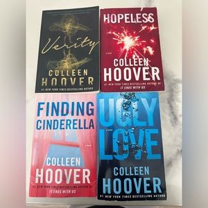 Colleen Hoover books.
